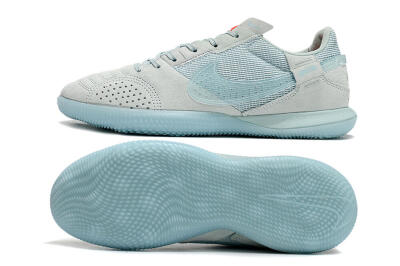Nike Street Gato IC Indoor & Futsal Soccer Shoes - Blue/Grey/Blue