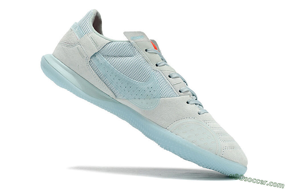 Nike Street Gato IC Indoor & Futsal Soccer Shoes - Blue/Grey/Blue 4