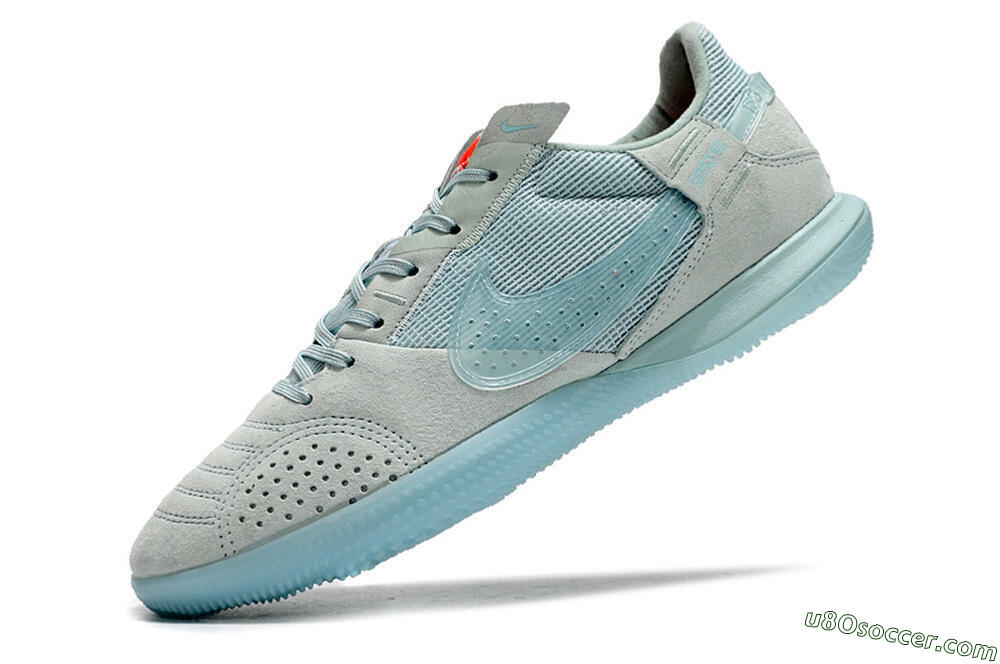 Nike Street Gato IC Indoor & Futsal Soccer Shoes - Blue/Grey/Blue 5
