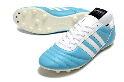 Adidas Copa Mundial FG Firm Ground Soccer Cleats - Blue/White/Gold