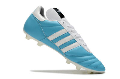 Adidas Copa Mundial FG Firm Ground Soccer Cleats - Blue/White/Gold