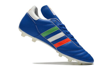 Adidas Copa Mundial FG Firm Ground Soccer Cleats - Blue/Green/White/Red
