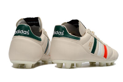 Adidas Copa Mundial FG Firm Ground Soccer Cleats - Beige/Green/White/Red