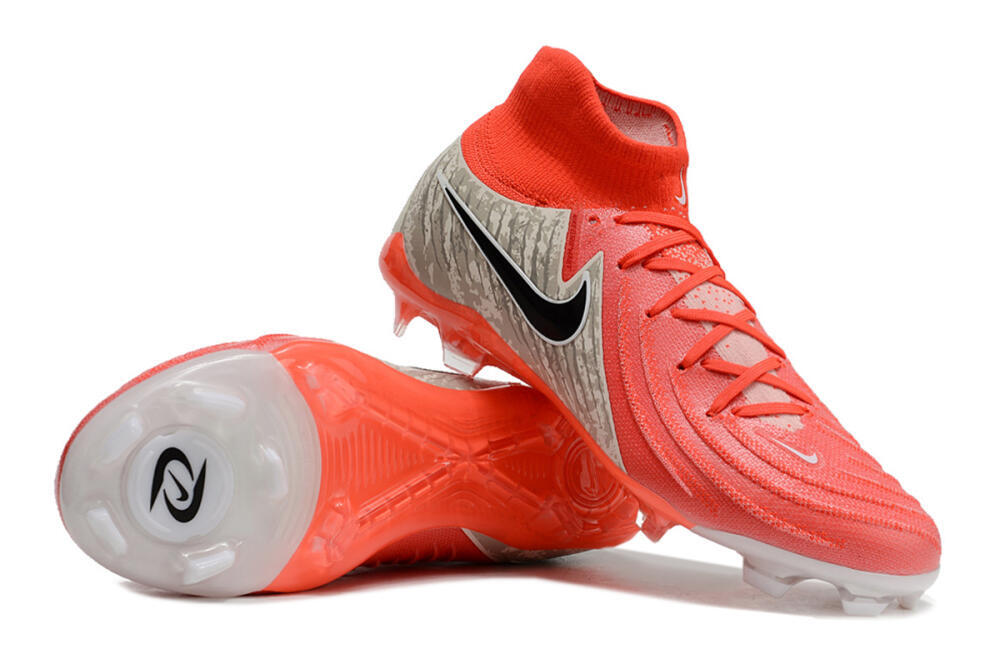 Nike Phantom Luna Elite FG Firm Ground Soccer Cleats - Red/Brown/Black 0
