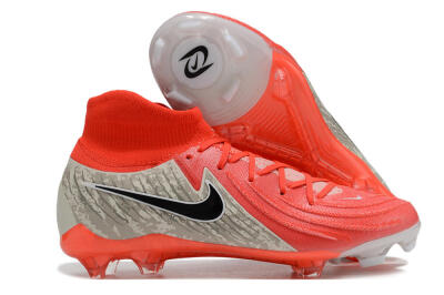 Nike Phantom Luna Elite FG Firm Ground Soccer Cleats - Red/Brown/Black