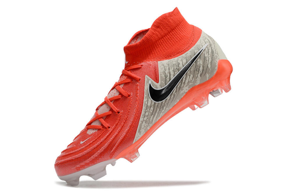 Nike Phantom Luna Elite FG Firm Ground Soccer Cleats - Red/Brown/Black 5
