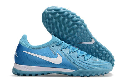 Nike Phantom Luna Elite TF Artificial Turf Soccer Shoes - Jade/White/Blue