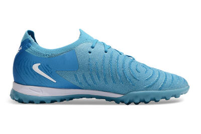 Nike Phantom Luna Elite TF Artificial Turf Soccer Shoes - Jade/White/Blue