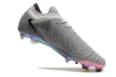 Nike Phantom Luna Elite NU FG Firm Ground Soccer Cleats - Grey/Black/Blue