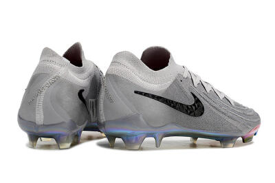 Nike Phantom Luna Elite NU FG Firm Ground Soccer Cleats - Grey/Black/Blue