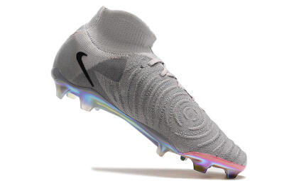 Nike Phantom Luna Elite NU FG Firm Ground Soccer Cleats - Grey/Black/Blue