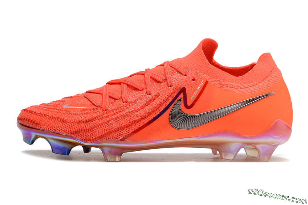 Nike Phantom Luna Elite FG Firm Ground Soccer Cleats - Red/Blue/Gold 2