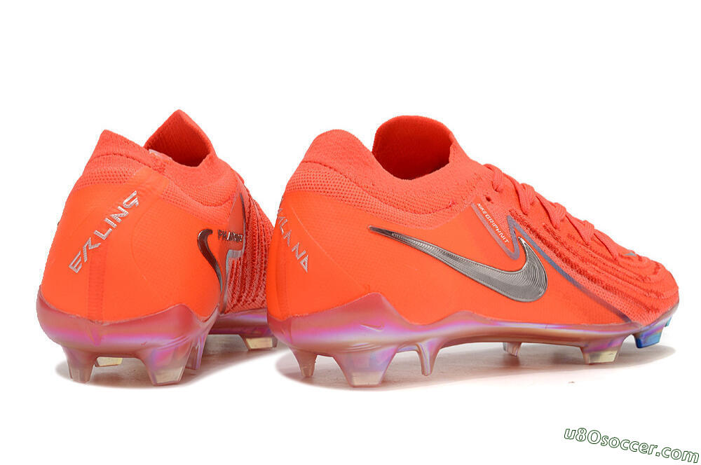 Nike Phantom Luna Elite FG Firm Ground Soccer Cleats - Red/Blue/Gold 6