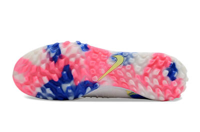 Nike Phantom Luna 2 Elite TF Artificial Turf Soccer Shoes - White/Pink/Blue