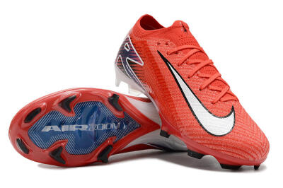 Nike Air Zoom Mercurial Vapor 16 Elite FG Firm Ground Soccer Cleats - Red/White/Blue
