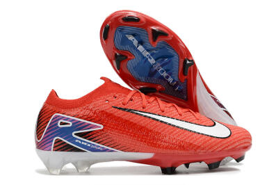 Nike Air Zoom Mercurial Vapor 16 Elite FG Firm Ground Soccer Cleats - Red/White/Blue