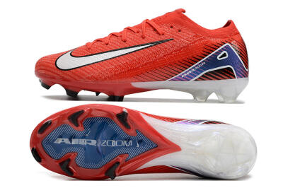 Nike Air Zoom Mercurial Vapor 16 Elite FG Firm Ground Soccer Cleats - Red/White/Blue