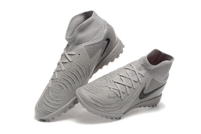 Nike Phantom Luna Elite TF Artificial Turf Soccer Shoes - Grey/Black