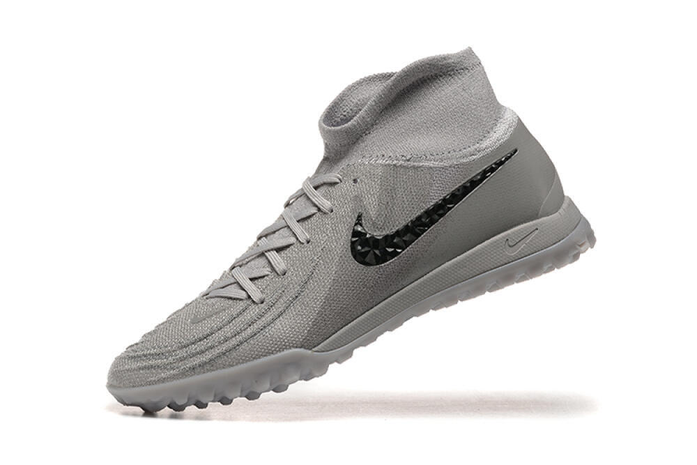 Nike Phantom Luna Elite TF Artificial Turf Soccer Shoes - Grey/Black 8