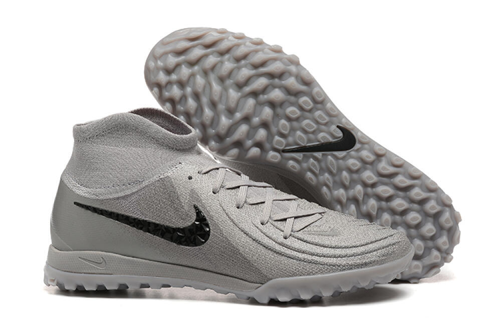 Nike Phantom Luna Elite TF Artificial Turf Soccer Shoes - Grey/Black 1