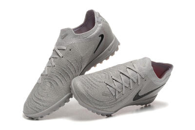 Nike Phantom Luna Elite TF Artificial Turf Soccer Shoes - Grey/Black