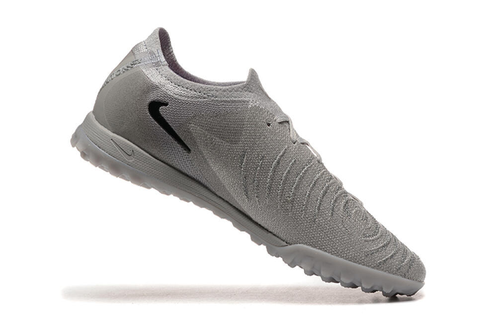 Nike Phantom Luna Elite TF Artificial Turf Soccer Shoes - Grey/Black 7