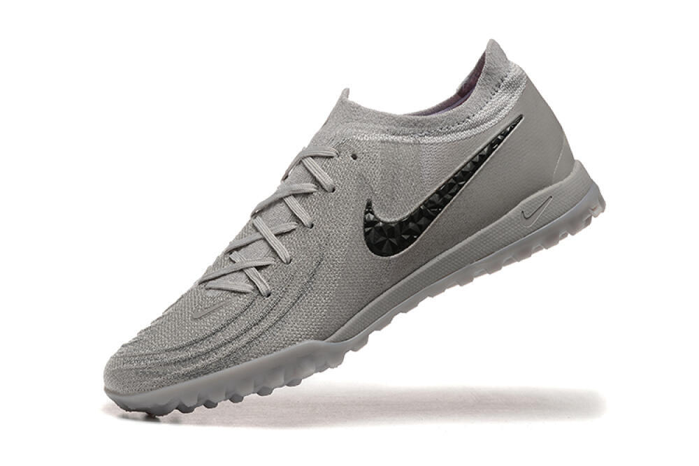 Nike Phantom Luna Elite TF Artificial Turf Soccer Shoes - Grey/Black 8