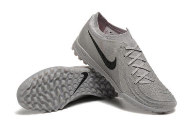 Nike Phantom Luna Elite TF Artificial Turf Soccer Shoes - Grey/Black
