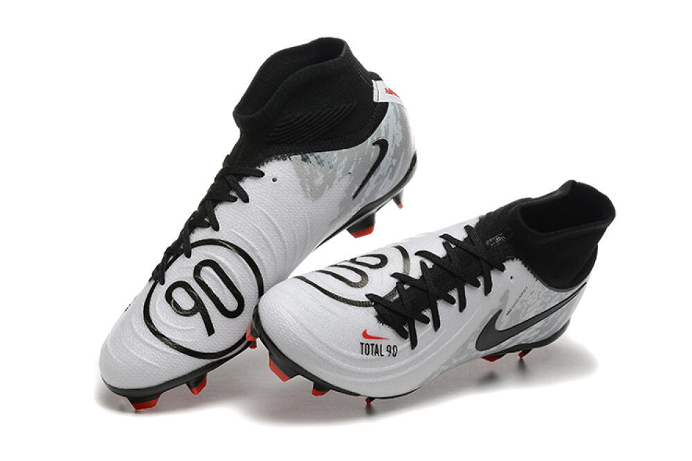 Nike Phantom Luna Elite FG Firm Ground Soccer Cleats - White/Red/Black/Grey 6