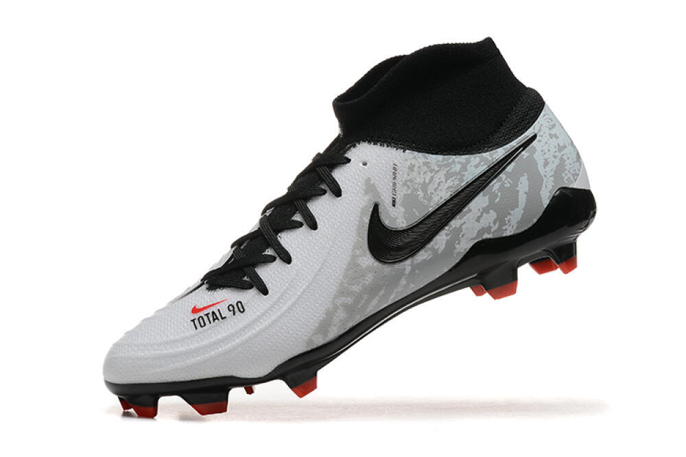 Nike Phantom Luna Elite FG Firm Ground Soccer Cleats - White/Red/Black/Grey 8