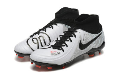 Nike Phantom Luna Elite FG Firm Ground Soccer Cleats - White/Red/Black/Grey