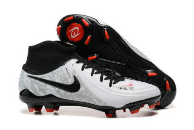 Nike Phantom Luna Elite FG Firm Ground Soccer Cleats - White/Red/Black/Grey