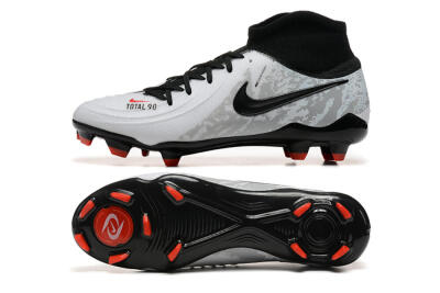 Nike Phantom Luna Elite FG Firm Ground Soccer Cleats - White/Red/Black/Grey