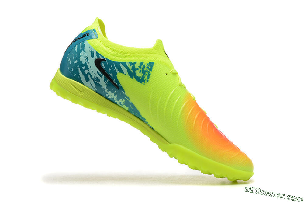 Nike Phantom GX 2 Elite TF Artificial Turf Soccer Shoes - Yellow/Green/Black 7
