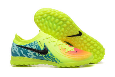 Nike Phantom GX 2 Elite TF Artificial Turf Soccer Shoes - Yellow/Green/Black