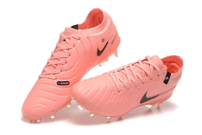 Nike Tiempo Legend 10 Elite FG Firm Ground Soccer Cleats - Pink/Black