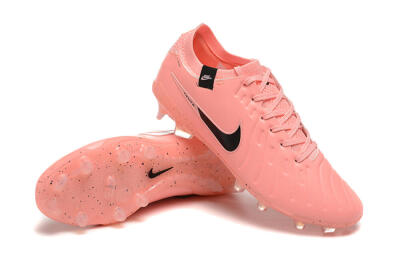 Nike Tiempo Legend 10 Elite FG Firm Ground Soccer Cleats - Pink/Black