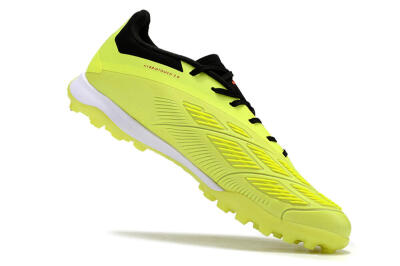 Adidas Predator Accuracy Elite TF Artificial Turf Soccer Shoes - Yellow/Black/Silver