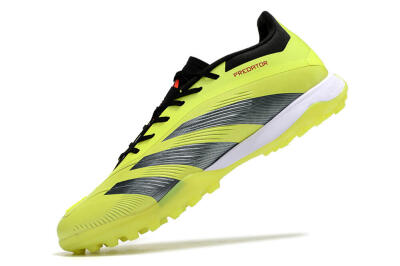 Adidas Predator Accuracy Elite TF Artificial Turf Soccer Shoes - Yellow/Black/Silver