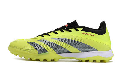 Adidas Predator Accuracy Elite TF Artificial Turf Soccer Shoes - Yellow/Black/Silver