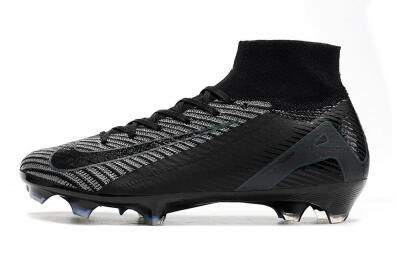 Nike Air Zoom Mercurial Superfly 10 Elite FG Firm Ground Soccer Cleats - Black/Jade/Blue