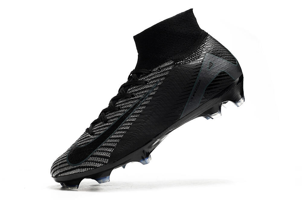 Nike Air Zoom Mercurial Superfly 10 Elite FG Firm Ground Soccer Cleats - Black/Jade/Blue 5
