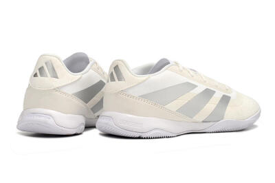 Adidas Predator 24 Elite IC Indoor & Futsal Soccer Shoes - Beige/Grey