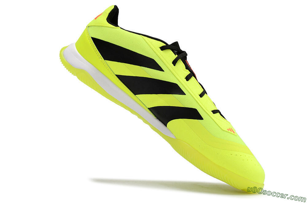 Adidas Predator 24 Elite IC Indoor & Futsal Soccer Shoes - Yellow/Black 4