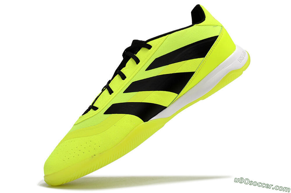 Adidas Predator 24 Elite IC Indoor & Futsal Soccer Shoes - Yellow/Black 5