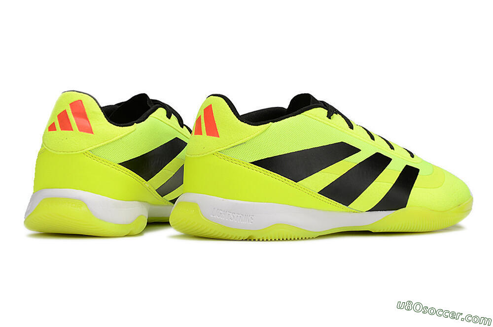 Adidas Predator 24 Elite IC Indoor & Futsal Soccer Shoes - Yellow/Black 6