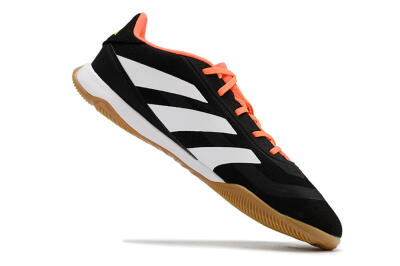Adidas Predator 24 Elite IC Indoor & Futsal Soccer Shoes - Black/White/Red