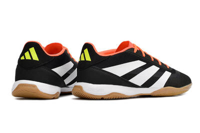 Adidas Predator 24 Elite IC Indoor & Futsal Soccer Shoes - Black/White/Red