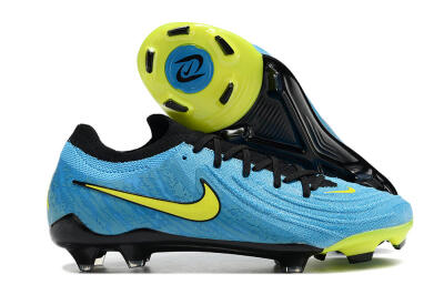 Nike Phantom Luna Elite NU FG Firm Ground Soccer Cleats - Blue/Black/Yellow