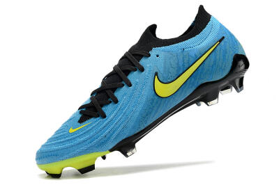 Nike Phantom Luna Elite NU FG Firm Ground Soccer Cleats - Blue/Black/Yellow